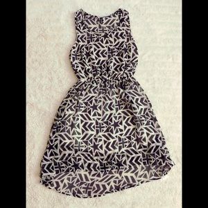 Black and White Dress